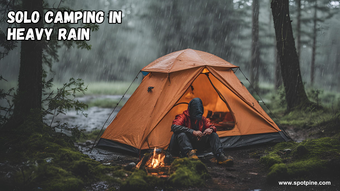 Solo Camping In Heavy Rain Ultimate Guide