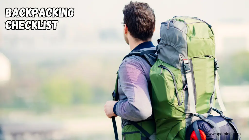 backpacking checklist