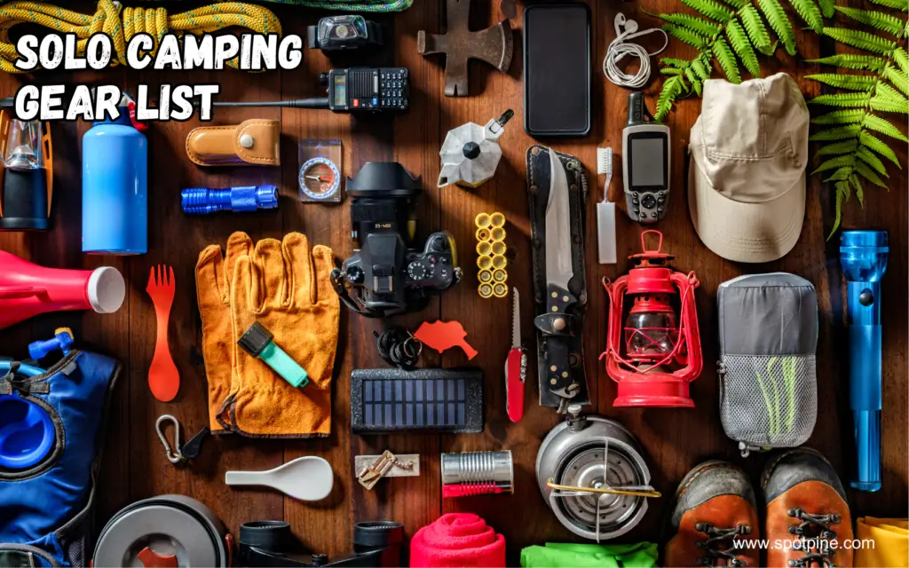 solo camping gear list