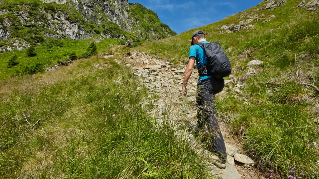 hiking alone