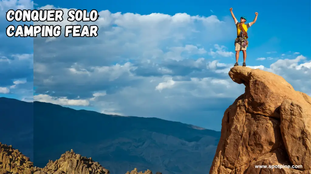 conquer solo camping fear