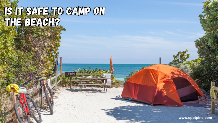 beach camping safety tips