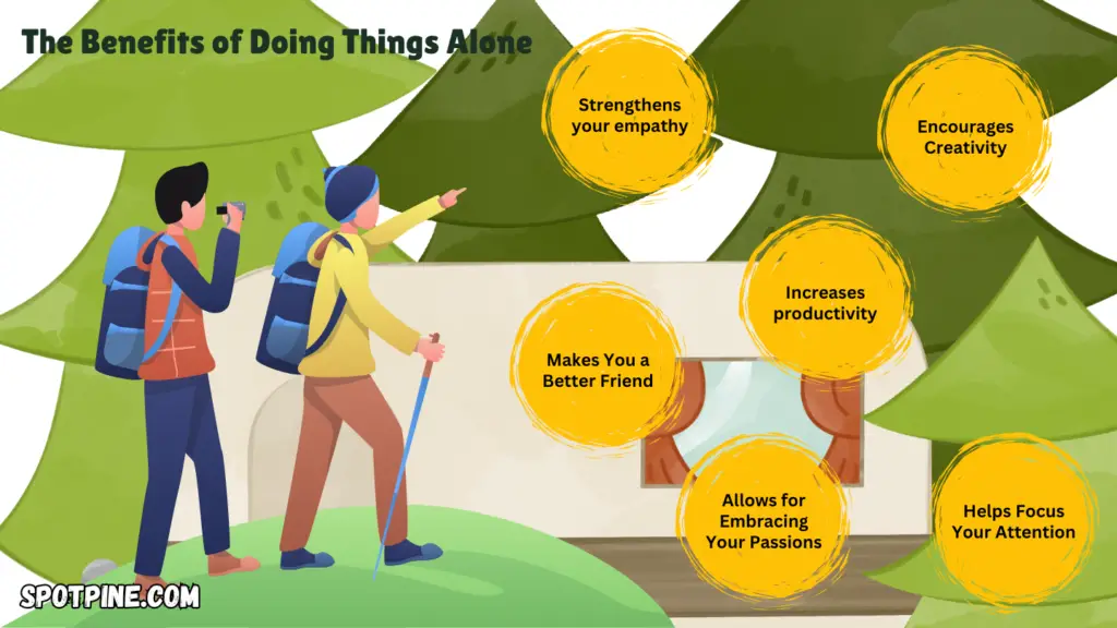 benefits of doing things alone