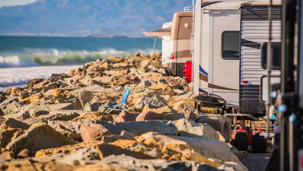 beach camping in florida