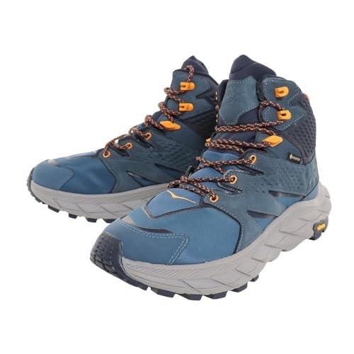 Hoka Men's Anacapa Mid GTX Hiking Boot (Real Teal/Outer Space, numeric_10)