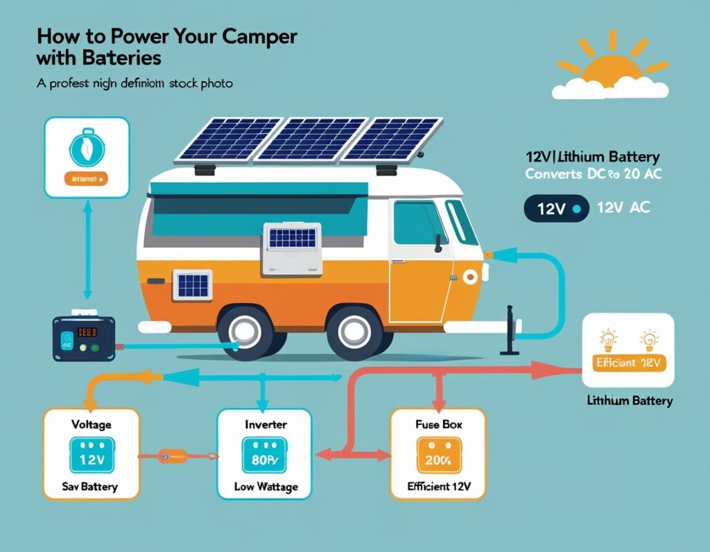 How to Run a Camper on Battery